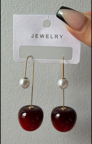 گوشواره گیلاس پینترستی🍒