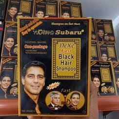 شامپو رنگ مودائمی و رفع سفیدی مو سوبارو شامل 10بسته 25میل subaru مدل Fast(تضمین اصالت و تاریخ انقضا)