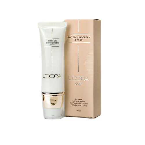 کرم ضدآفتاب رنگی SPF50 جدید5۰ میلی لیتر(ضمانت اصالت و تاریخ انقضا)