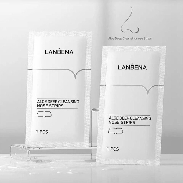 چسب بینی لانبنا LANBENA ورقهای ضدجوش سرسیاه (سفید و مشکی)