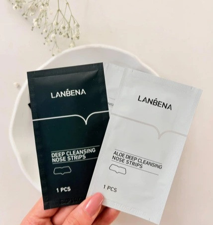 چسب بینی لانبنا LANBENA ورقهای ضدجوش سرسیاه (سفید و مشکی)
